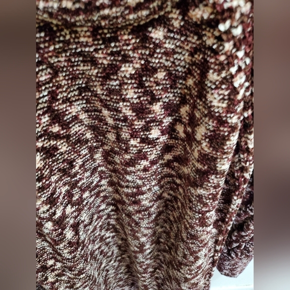 Lularoe Red Puff Pullover Sweater Dress - Picture 2 of 10